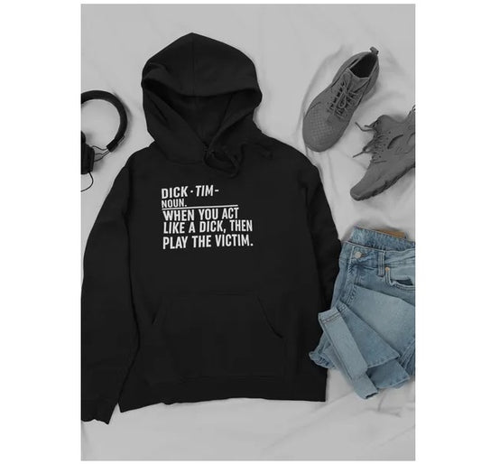 Play The Victim Custom Print Premium Hoodie